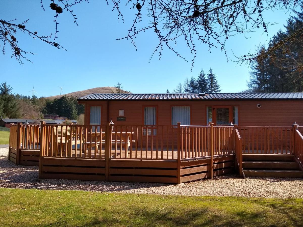 Lazy Days Lodge Glendevon Buitenkant foto