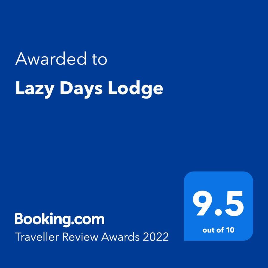 Lazy Days Lodge Glendevon Buitenkant foto